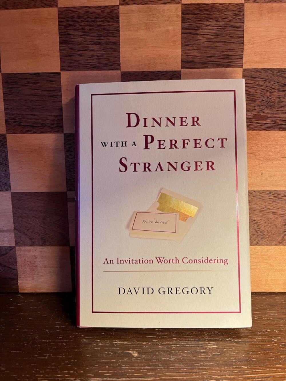 Dinner with a Perfect Stranger Book A1244